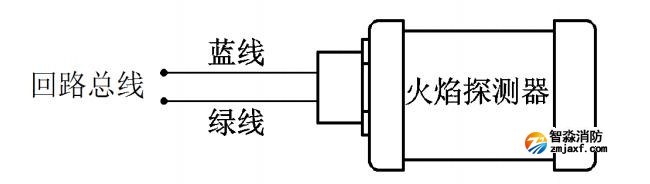 JTGB-HM-TX3H01点型红外火焰探测器接线图