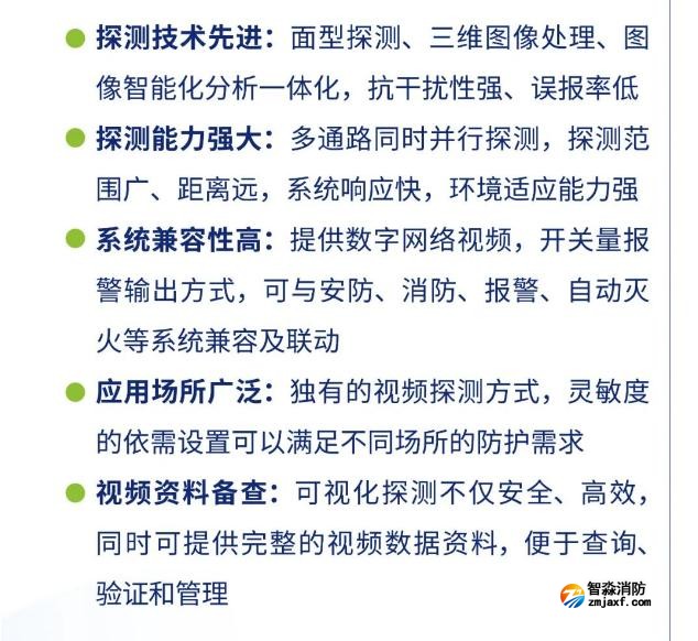 海湾半岛(中国)图像型火灾探测系统产品特点
