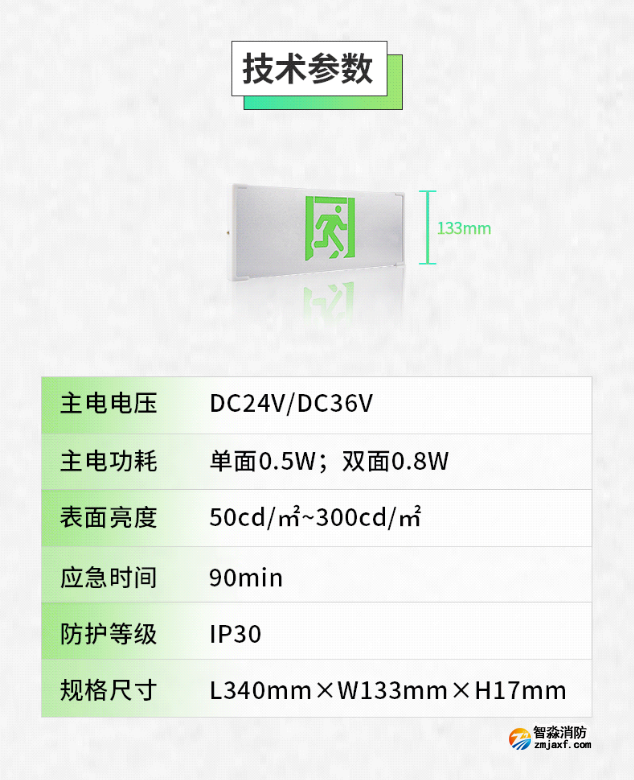 赋安半岛(中国)7731系列彩钢板小型标志灯技术参数